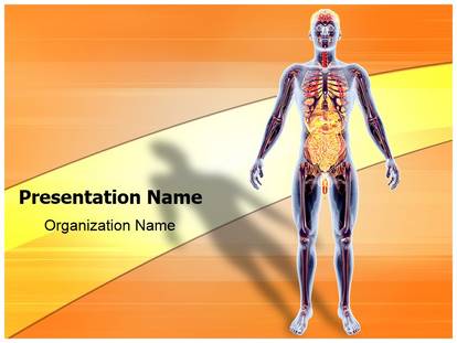 Free Organ System Medical PowerPoint Template for Medical PowerPoint