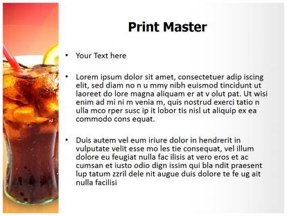 Coca Cola Free Ppt Template Slide1