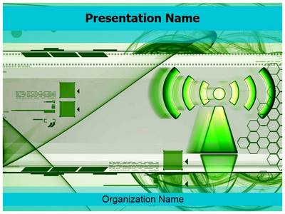 Non Ionising Radiation Editable PowerPoint Template