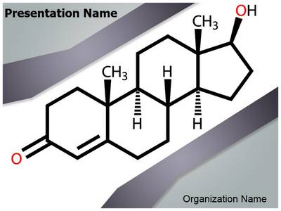 Testosterone Deficiency Editable PowerPoint Template