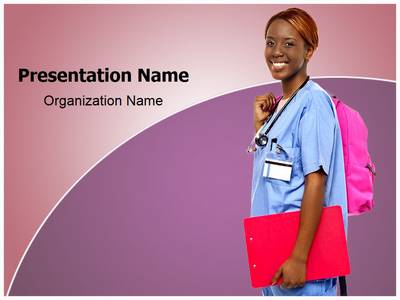 Nursing Education Editable PowerPoint Template