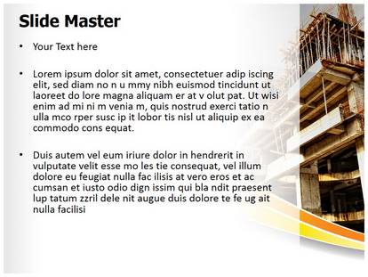 Construction Free Ppt Template Slide1