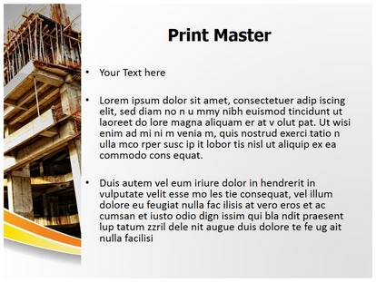 Construction Free Ppt Template Slide1