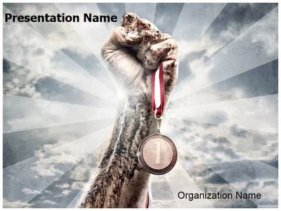 Olympic Medal Editable PowerPoint Template