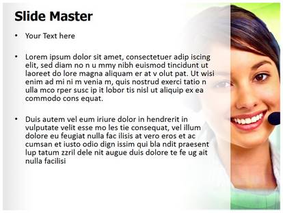 Customer Support Free Ppt Template Slide1