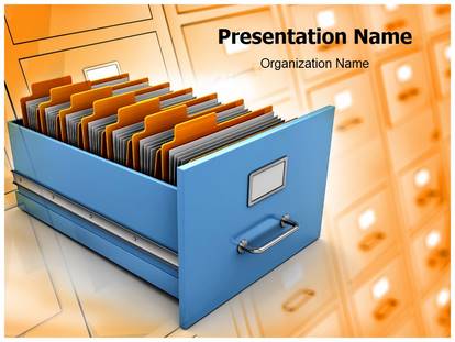 Data Management Free Ppt Template