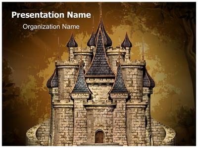 Disney Old Castle Editable PowerPoint Template