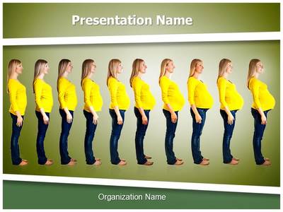 Pregnancy Stages Editable PowerPoint Template