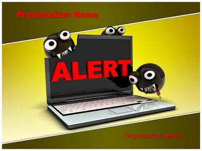 Computer Virus Editable PowerPoint Template