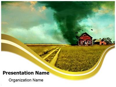 Tornado Editable PowerPoint Template