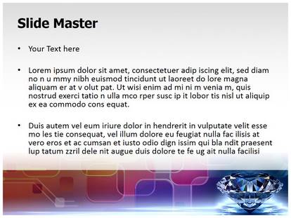 Diamond Free Ppt Template Slide1