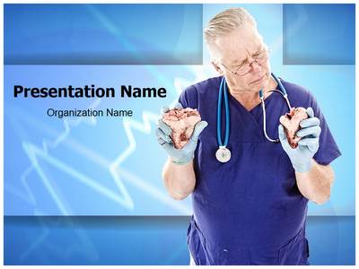 Heart Transplant Editable PowerPoint Template