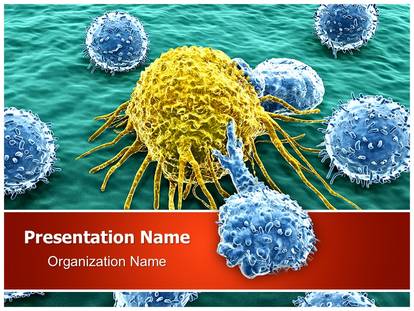 Free Cancer Cells Medical Powerpoint Template For Medical Powerpoint Presentations