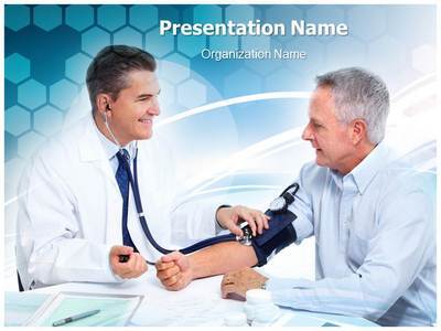 Doctor And Patient Editable PowerPoint Template