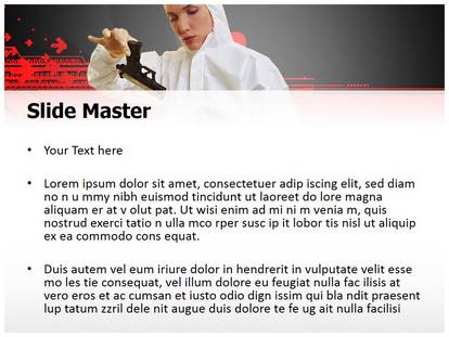 Free Forensic Scientist Medical PowerPoint Template for Medical ...