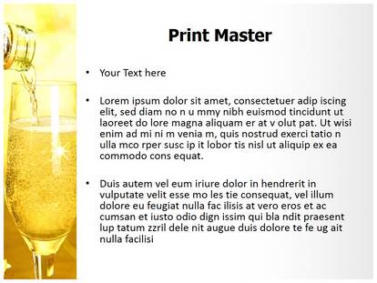 Drink Free Ppt Template Slide1