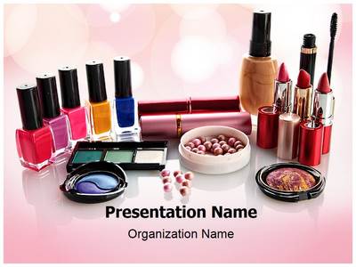 Cosmetics Editable PowerPoint Template