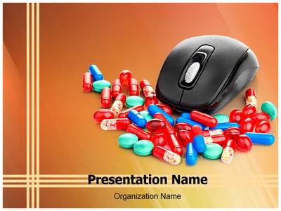 Online Medical Store Editable PowerPoint Template