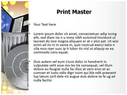 Ewaste Free Ppt Template Slide1