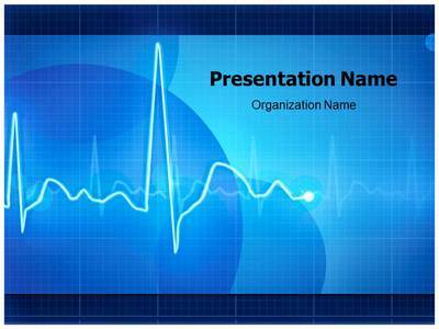 Electrocardiogram Editable PowerPoint Template
