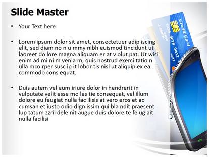 Ewallet Free Ppt Template Slide1