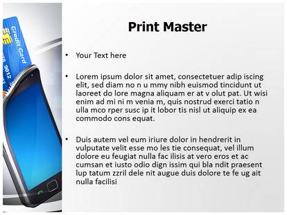 Ewallet Free Ppt Template Slide1