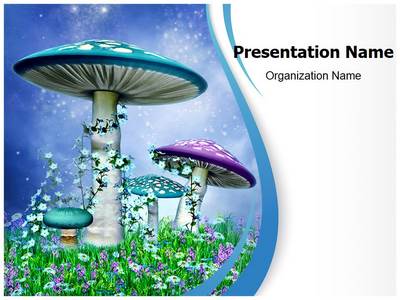 Mushrooms Editable PowerPoint Template