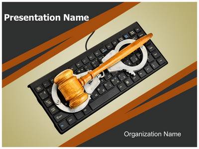 Cyber Law Concept Editable PowerPoint Template