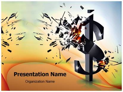 Financial Crisis Free Ppt Template