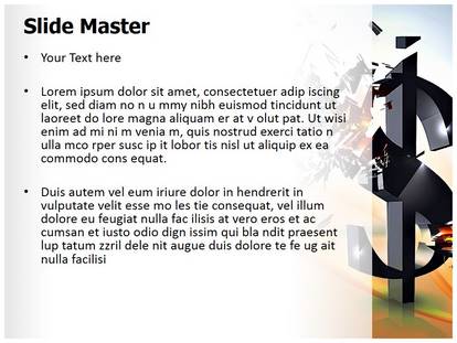 Financial Crisis Free Ppt Template Slide1