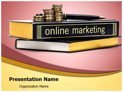 Online Marketing Knowledge Editable PowerPoint Template