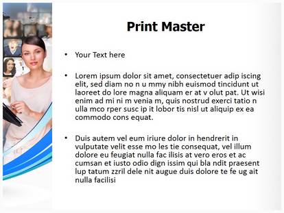 Global Communication Free Ppt Template Slide1