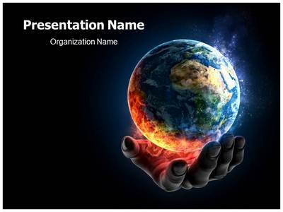 Global Warming Concept Editable PowerPoint Template
