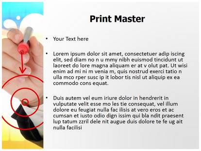 Business Goal Free Ppt Template Slide1