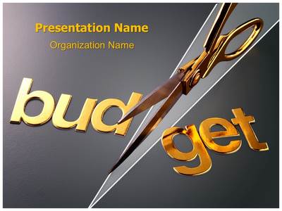Budget Cut Editable PowerPoint Template