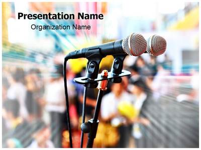 Public Speaking Editable PowerPoint Template