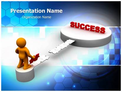 Achieving Success Free Ppt Template