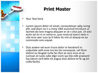 Achieving Success Free Ppt Template Slide1