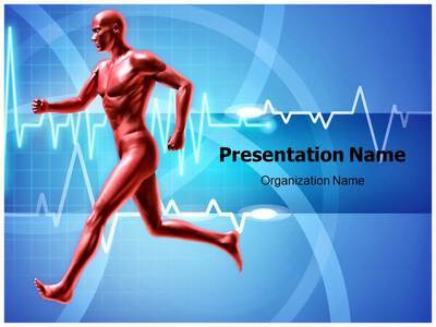 Healthy Heart Beats Editable PowerPoint Template