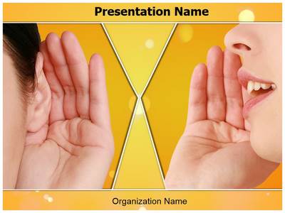 Communication Editable PowerPoint Template