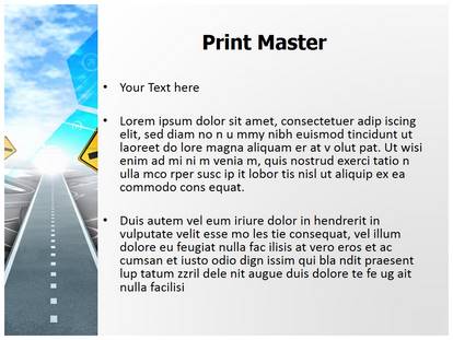 Labyrinth Of Roads Free Ppt Template Slide1