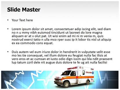 Free Ambulance Medical Point Template For Free Ambulance Medical Point Template For Presentations