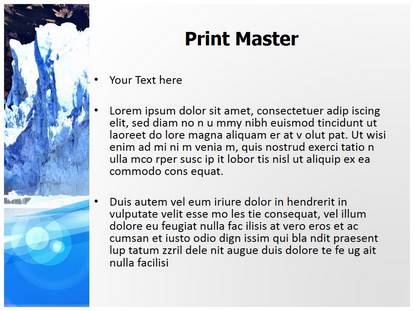 Iceberg Free Ppt Template Slide1