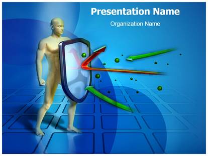 Free Immune System Medical Medical Powerpoint Template For Medical Powerpoint Presentations