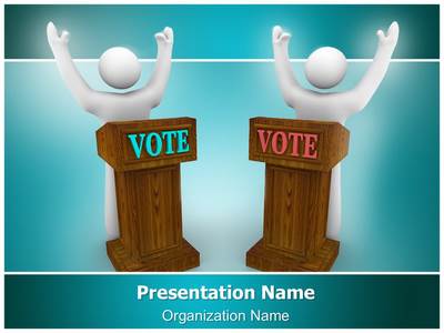 Political Candidates Editable PowerPoint Template