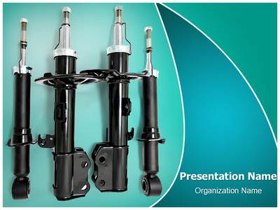 Shock Absorbers Editable PowerPoint Template