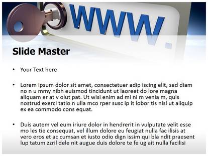 Internet Security Free Ppt Template Slide1