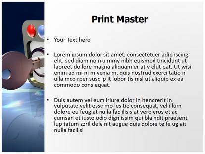 Internet Security Free Ppt Template Slide1