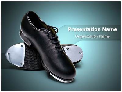 Tap Shoes Editable PowerPoint Template