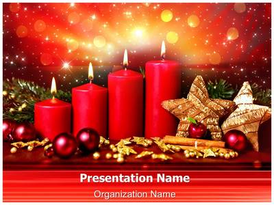 Advent Editable PowerPoint Template